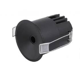 Inlight Downlight σποτ 9W 3CCT σε μαύρη απόχρωση D: 5,1x5,2cm (X00370B)