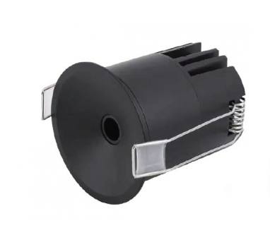 Inlight Downlight σποτ 9W 3CCT σε μαύρη απόχρωση D: 5,1x5,2cm (X00370B)