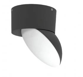 it-Lighting Wabash LED 7W 3CCT Outdoor Wall Lamp Black D:13cm (80208410)