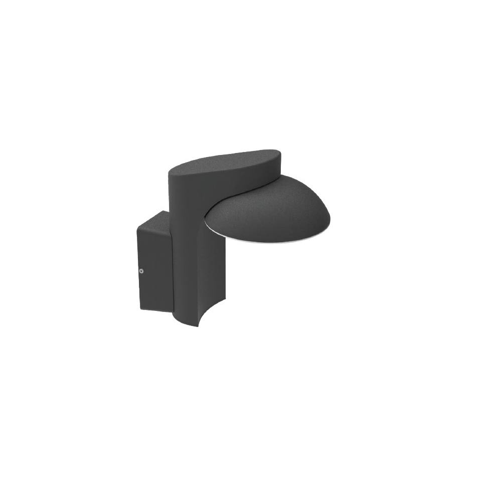 it-Lighting Wabash LED 7W 3CCT Outdoor Wall Lamp Black D:13cm (80208310)