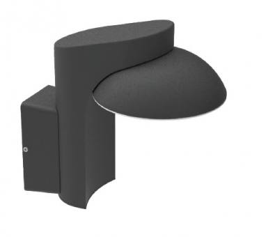 it-Lighting Wabash LED 7W 3CCT Outdoor Wall Lamp Black D:13cm (80208310)