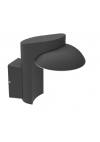 it-Lighting Wabash LED 7W 3CCT Outdoor Wall Lamp Black D:13cm (80208310)