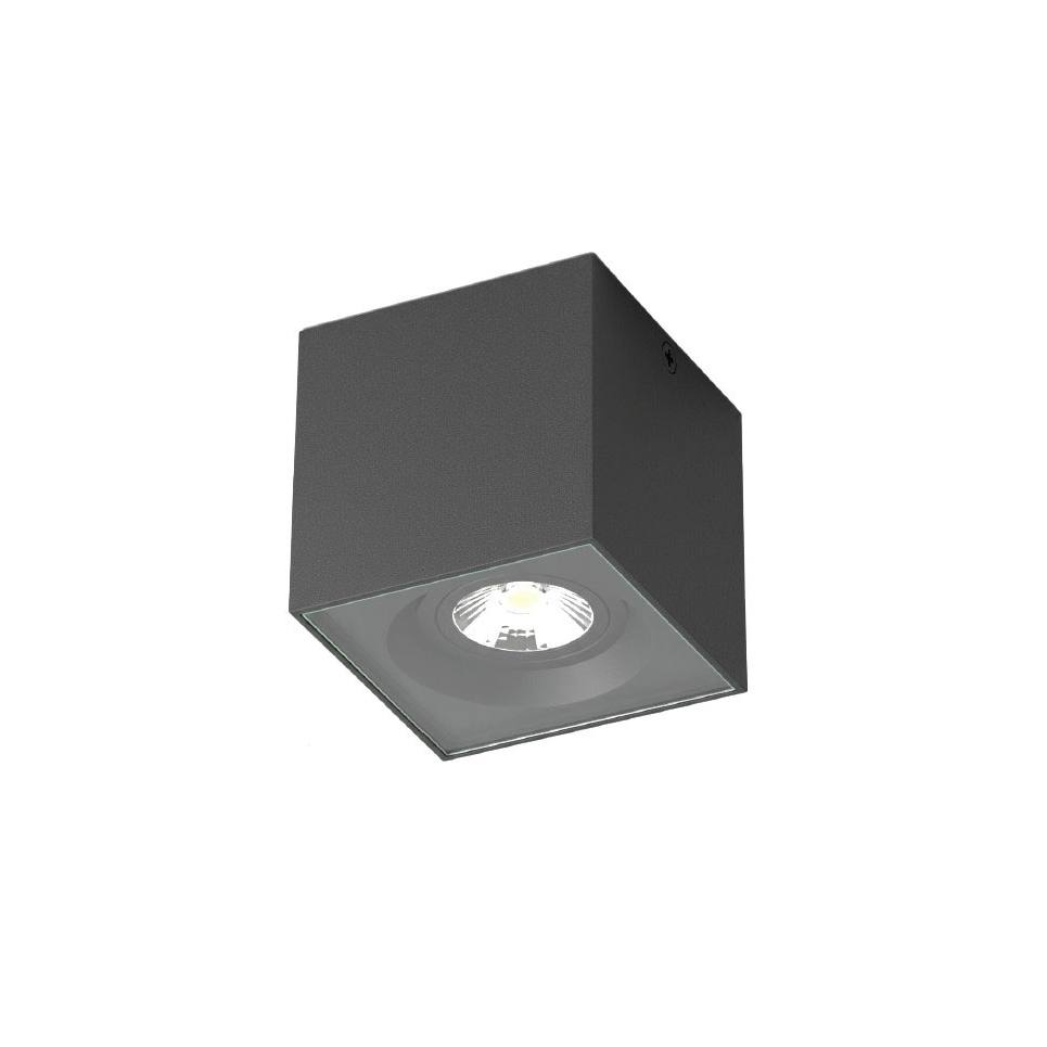 it-Lighting Monument 1xGU10 Outdoor Down Wall Lamp Anthracite D:8cm (80301044)