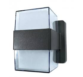 it-Lighting Louise LED 8W CCT Outdoor Wall Lamp Anthracite D:12cmx14cm (80203340)