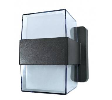 it-Lighting Louise LED 8W CCT Outdoor Wall Lamp Anthracite D:12cmx14cm (80203340)