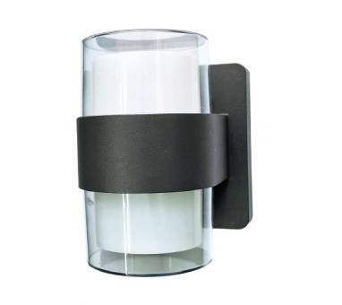 it-Lighting Athabasca LED 8W CCT Outdoor Wall Lamp Anthracite D:12cm (80203240)