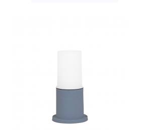 Heronia D-270 GREY ΕΔΑΦΟΥΣ ΚΥΛΙΝΔΡΙΚΟ OPAL ΣΚΕΤΟ ΠΛΑΣΤΙΚΟ 12x23cm
