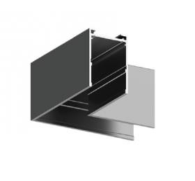 InLight Σύνδεσμος γωνία για μαγνητική ράγα 220V σε μαύρη απόχρωση (TCM2002)