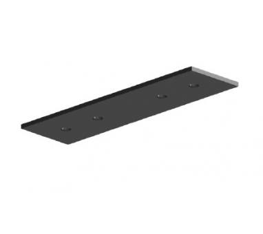 InLight Σύνδεσμος για μαγνητική ράγα 220V σε μαύρη απόχρωση (TCΜ2007)