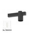 Inlight Φωτιστικό spot LED 10W, 3CCT, 24° για μαγνητική ράγα 220V, σε μαύρη απόχρωση D:6x9.5cm (TM20100)