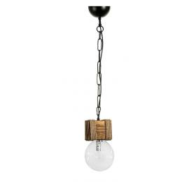 Heronia UT-8X8 1L ΔΟΚΑΡΙ WOOD-CHAIN ΚΡΕΜΑΣΤΟ ΧΩΝΕΥΤΑ ΝΤΟΥΙ Ε/27