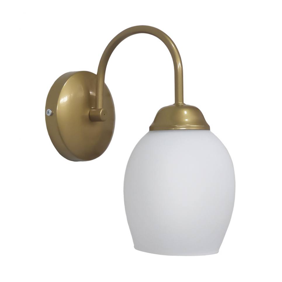 Heronia BULL/AP -A- GOLD-WH ΑΠΛΙΚΑ ΓΥΑΛΙ E/27