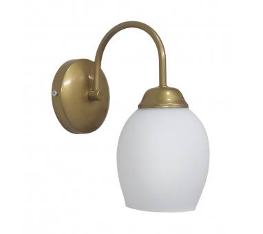 Heronia BULL/AP -A- GOLD-WH ΑΠΛΙΚΑ ΓΥΑΛΙ E/27