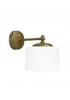 Heronia DRUM/AP-B- WHITE-GOLD ΙΣΙΑ ΜΟΝΤΕΡΝΑ ΑΠΛΙΚΑ E/27