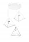 Heronia GIZA/3 WHITE PENDEL 3L ΚΡΕΜΑΣΤΟ PLASTIC