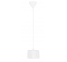 Heronia DRUM 1L WH-WH Φ14 PENDEL ΚΡΕΜΑΣΤΟ ΠΛΑΣΤΙΚΟ Ε/27