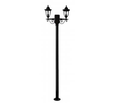 Heronia LP-500ΕΒ 2/Φ BLACK ΚΑΡΑΒΟΛΟΣ 200CM ΙΣΤΟΣ