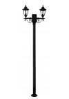 Heronia LP-500ΕΒ 2/Φ BLACK ΚΑΡΑΒΟΛΟΣ 200CM ΙΣΤΟΣ