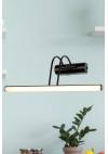 Heronia LED CURVE/AP BLACK ΑΠΛΙΚΑ 6W ΑΠΛΙΚΑ