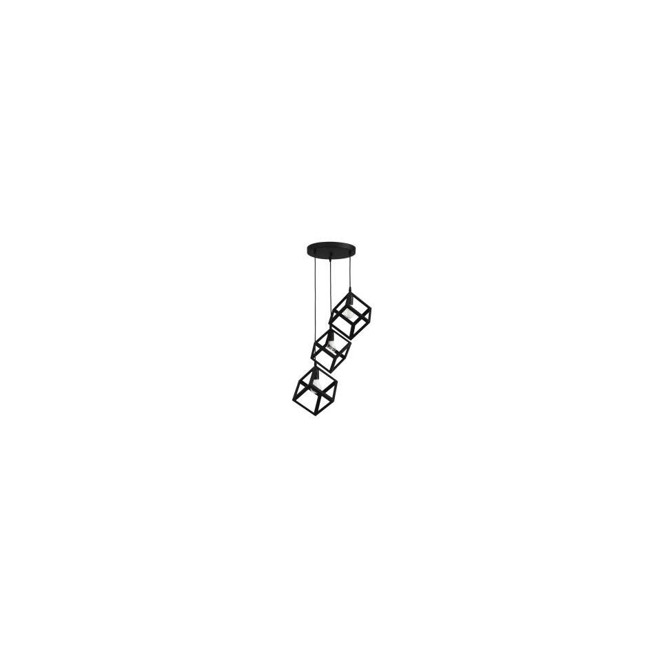 Heronia KYVOS NEW 3/L PENDEL BLACK PLASTIC