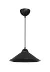 Heronia Κρεμαστό φωτιστικό CONOS/30 NEW BLACK 1/L PLASTIC E/27