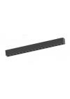 Inlight Γραμμικό Φωτιστικό LED 18W με Anti-glare Dots 3CCT 24° για μαγνητική Ράγα 220V  σε μαύρη απόχρωση D: 32,8x3cm (TM20010)