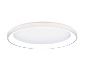 Inlight Πλαφονιέρα οροφής LED 28W 3CCT από λευκό μέταλλο και ακρυλικό D:50x5cm (42044-C-White)