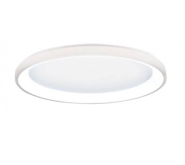 Inlight Πλαφονιέρα οροφής LED 28W 3CCT από λευκό μέταλλο και ακρυλικό D:50x5cm (42044-C-White)