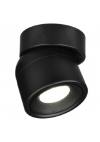 InLight Φωτιστικό Σποτ Οροφής LED 7W, 3000K , Μαύρο, D:9x9,3cm (9096-Black)